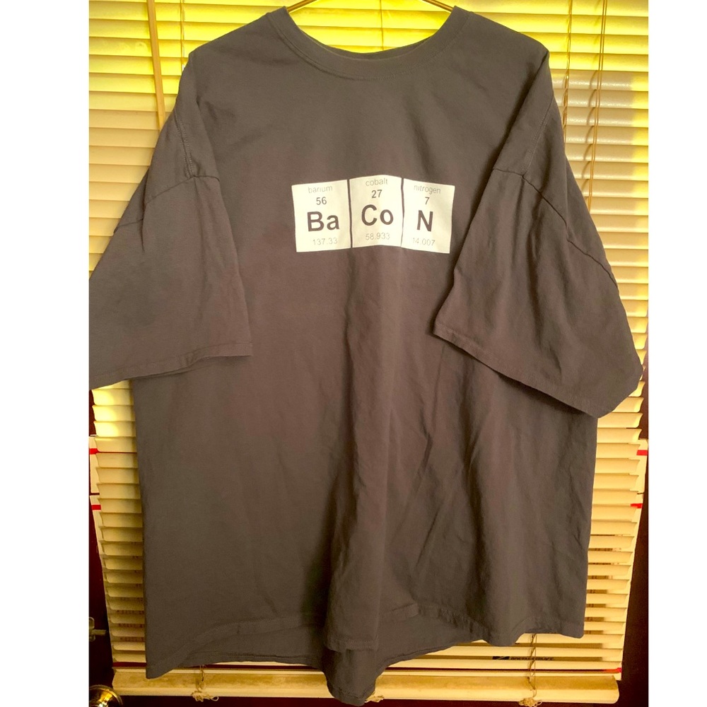 Thinkgeek periodic table shirt funny graphic Science Chemistry Think Geek